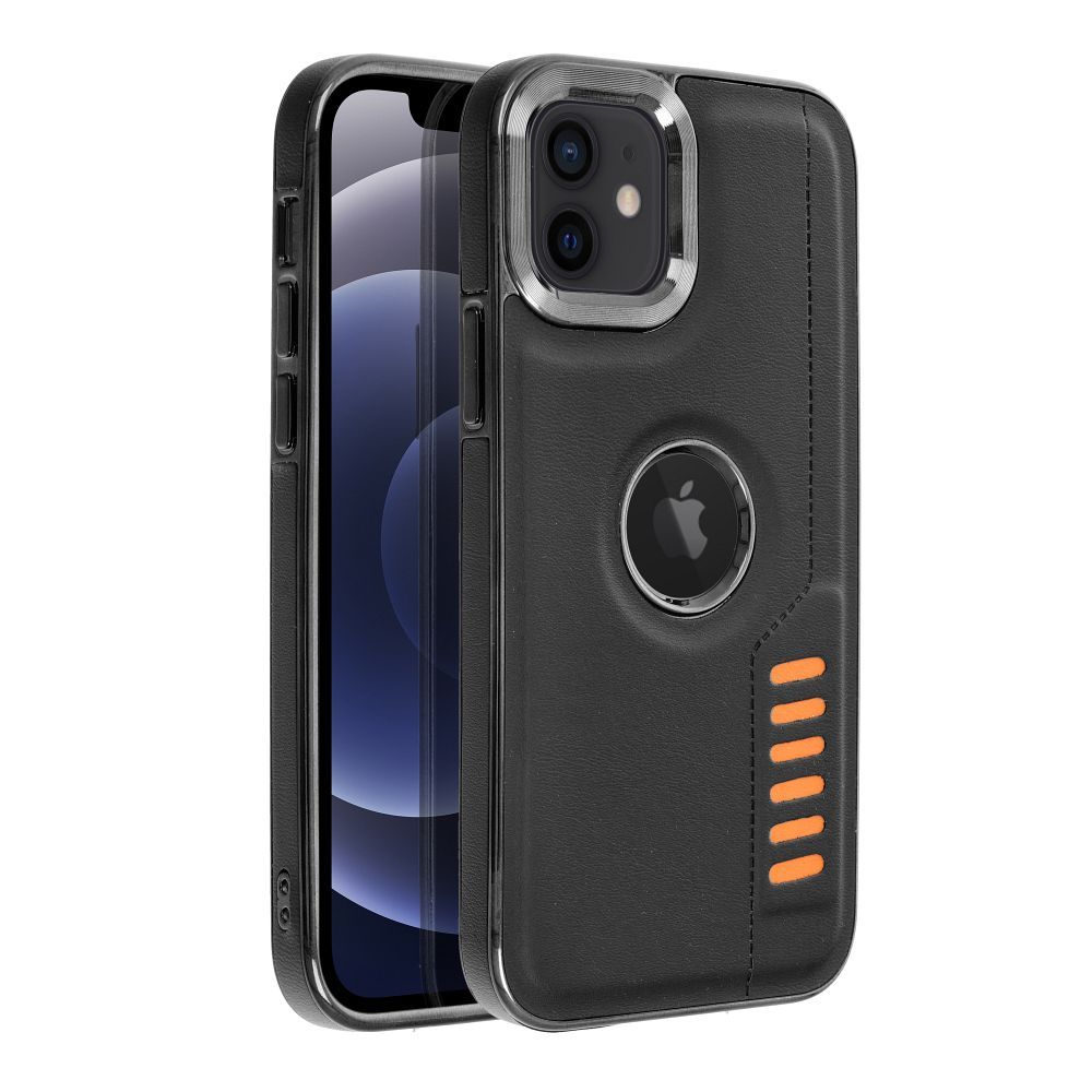 Pokrowiec MILANO czarny Apple iPhone 12 / 2 Pokrowiec MILANO czarny Apple iPhone 12 / 2