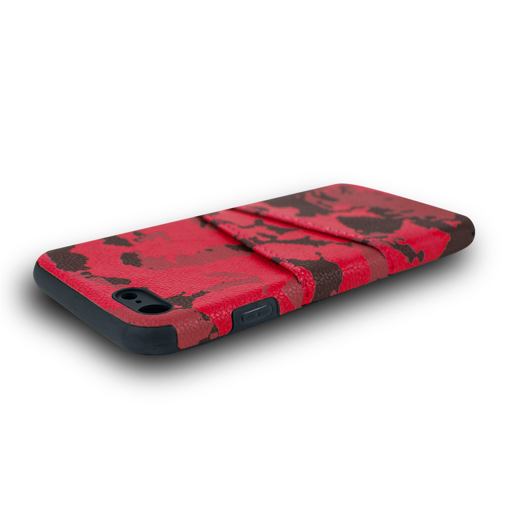 Pokrowiec Moro Case czerwony Samsung Galaxy A6 Plus (2018) / 3