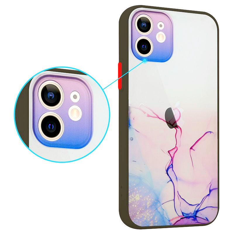 Pokrowiec MX Aquarelle fioletowy Samsung Galaxy S20 FE / 3