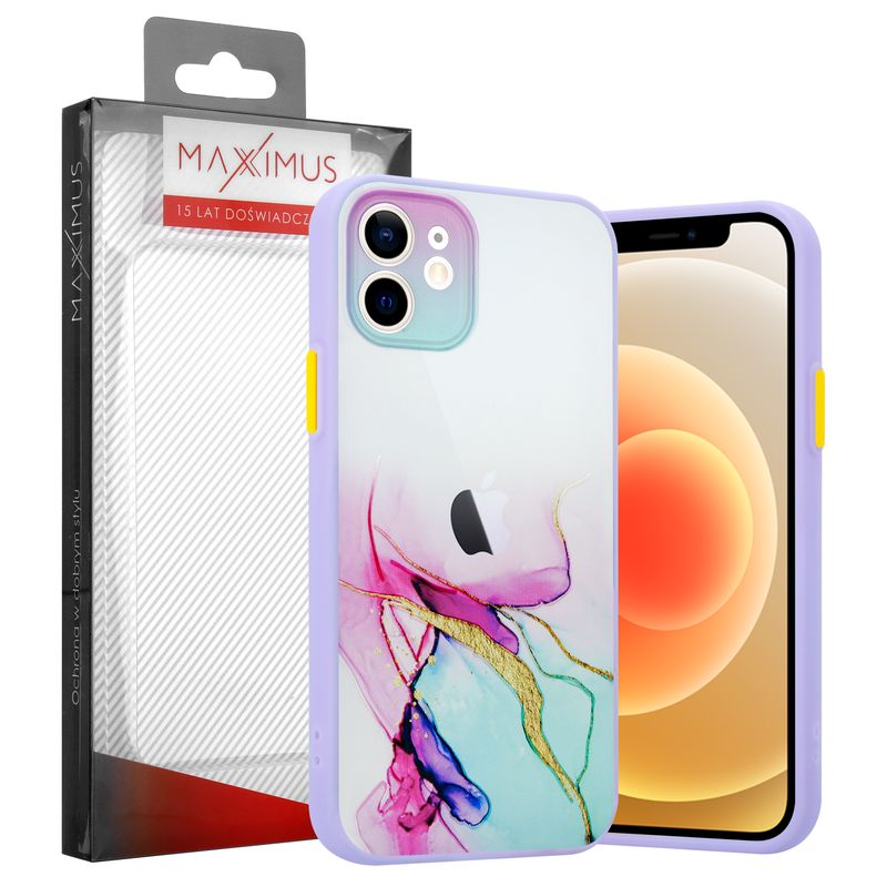 Pokrowiec MX Aquarelle mitowy Apple iPhone 11 Pro Max / 4