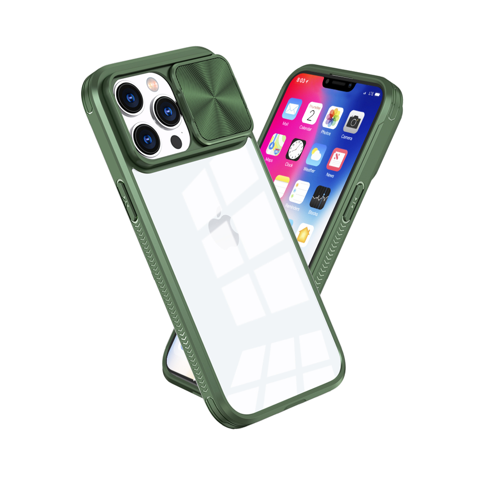 Pokrowiec MX Camslider zielony Apple iPhone 12 Pro / 2