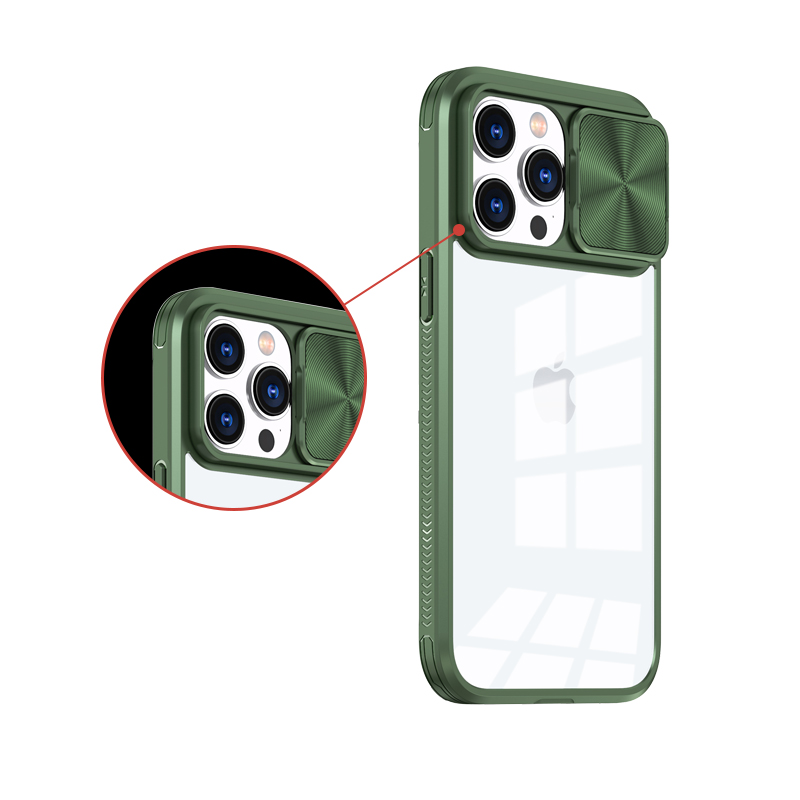 Pokrowiec MX Camslider zielony Apple iPhone 14 Pro / 3