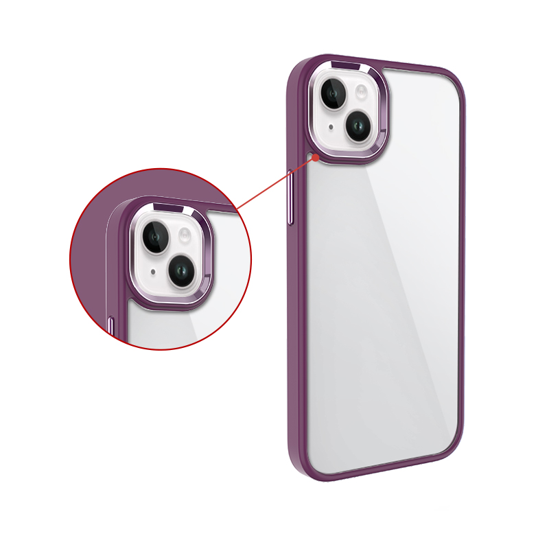 Pokrowiec MX Glossy Cam bordowy Apple iPhone 13 Pro / 3