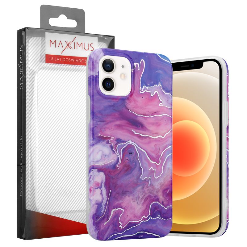 Pokrowiec MX Marble r�owy Apple iPhone XS Max / 3