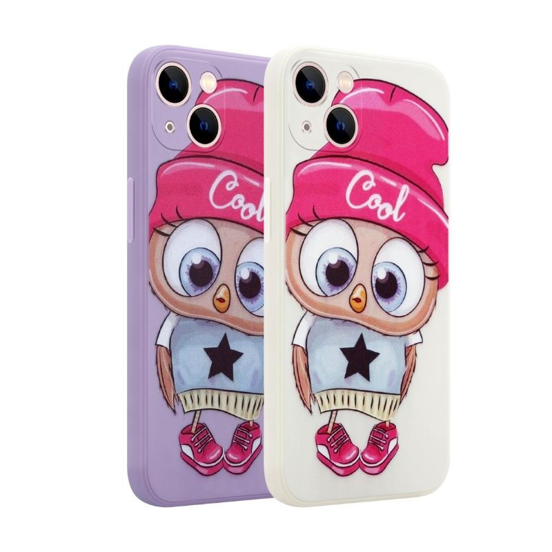 Pokrowiec MX Owl Cool beowy Apple iPhone 12 Pro / 5