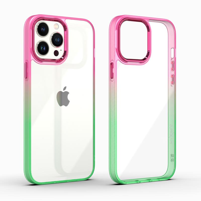 Pokrowiec MX Rainbow czerwono-zielony Apple iPhone 11 Pro Max Pokrowiec MX Rainbow czerwono-zielony Apple iPhone 11 Pro Max