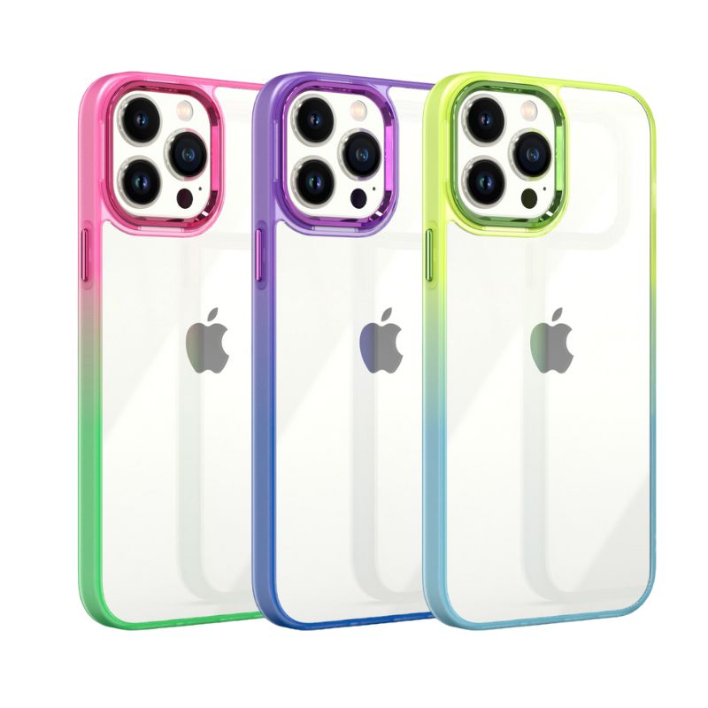 Pokrowiec MX Rainbow zielono-niebieski Apple iPhone 11 Pro Max / 6