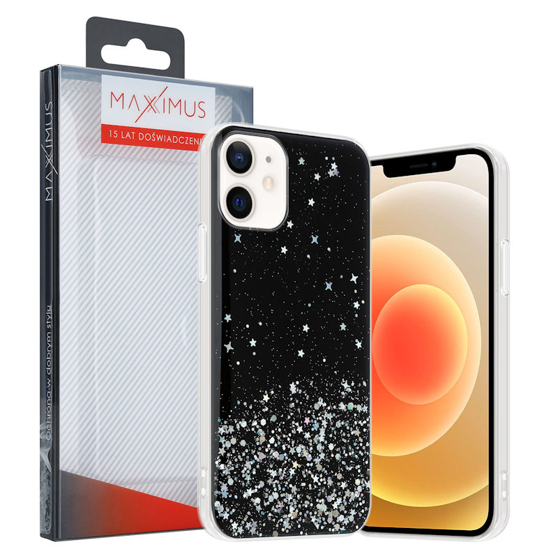 Pokrowiec MX Shine czarny Apple iPhone 11 Pro Max / 4 Pokrowiec MX Shine czarny Apple iPhone 11 Pro Max / 4