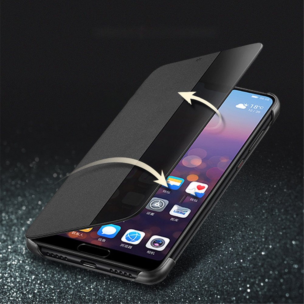 Pokrowiec New Sleep Case czarny Huawei P20 Pro / 10 Pokrowiec New Sleep Case czarny Huawei P20 Pro / 10