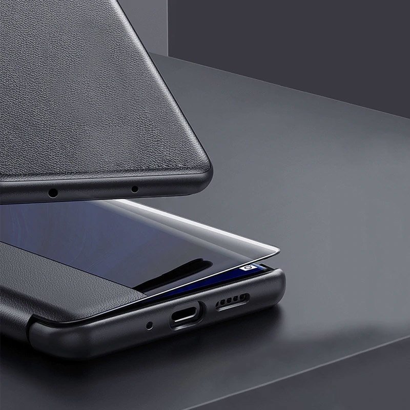 Pokrowiec New Sleep Case czarny Huawei P30 Lite / 6 Pokrowiec New Sleep Case czarny Huawei P30 Lite / 6