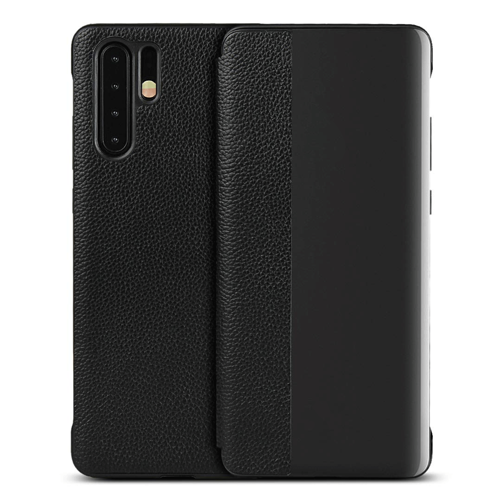 Pokrowiec New Sleep Case czarny Huawei P30 Pro