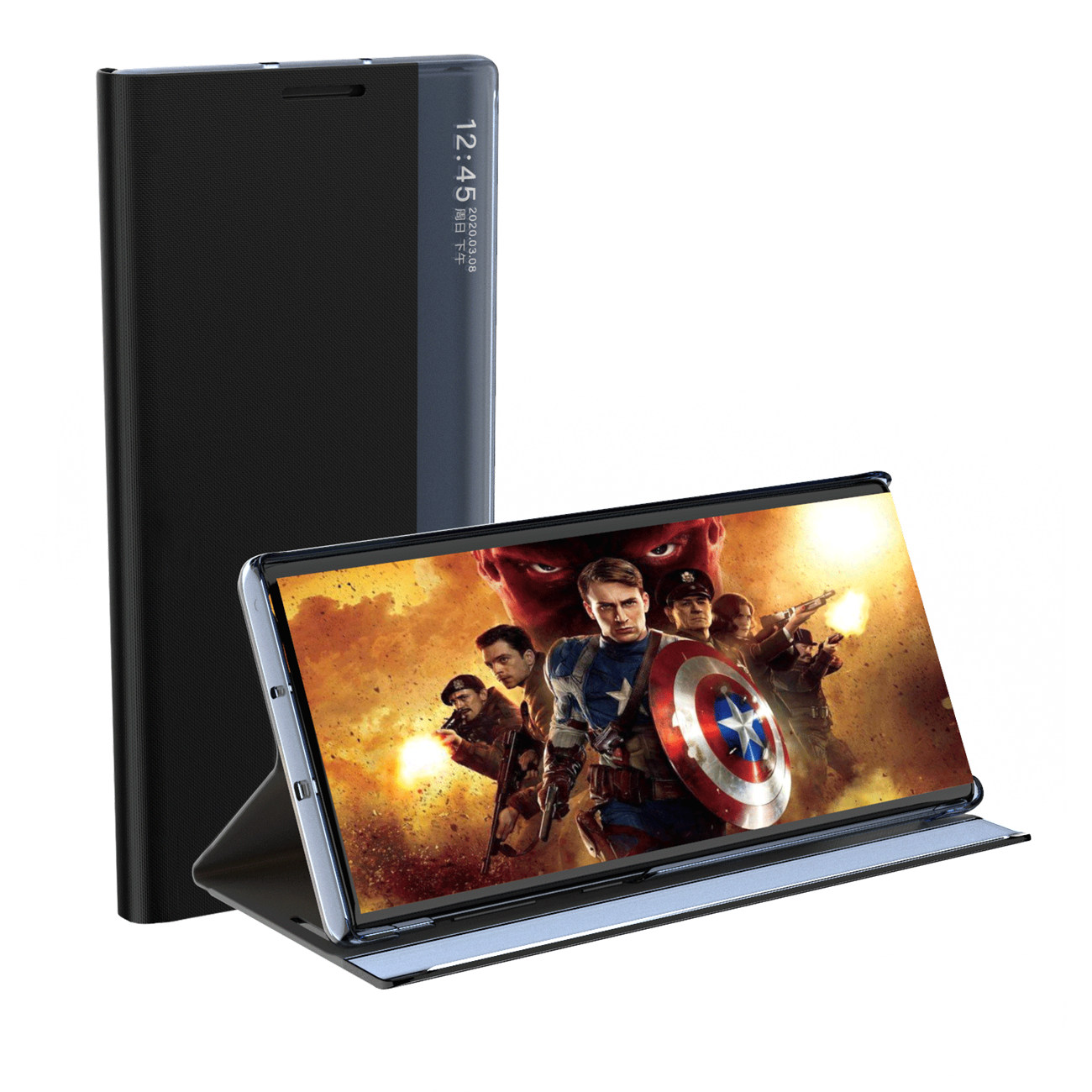 Pokrowiec New Sleep Case czarny Samsung Galaxy M53 5G / 8