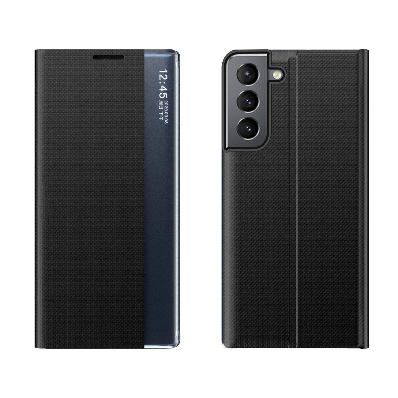 Pokrowiec New Sleep Case czarny Samsung Galaxy S22 Plus
