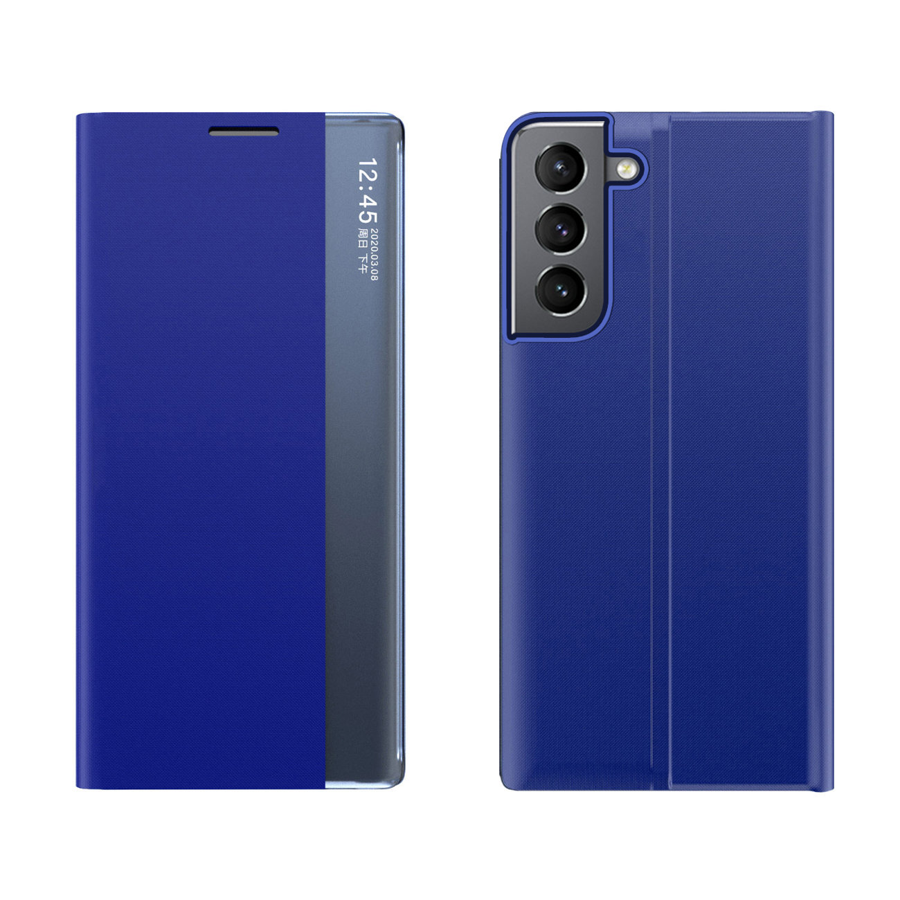 Pokrowiec New Sleep Case niebieski Samsung Galaxy S22