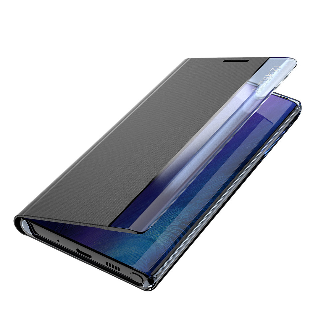 Pokrowiec New Sleep Case niebieski Samsung Galaxy S22 Ultra / 3