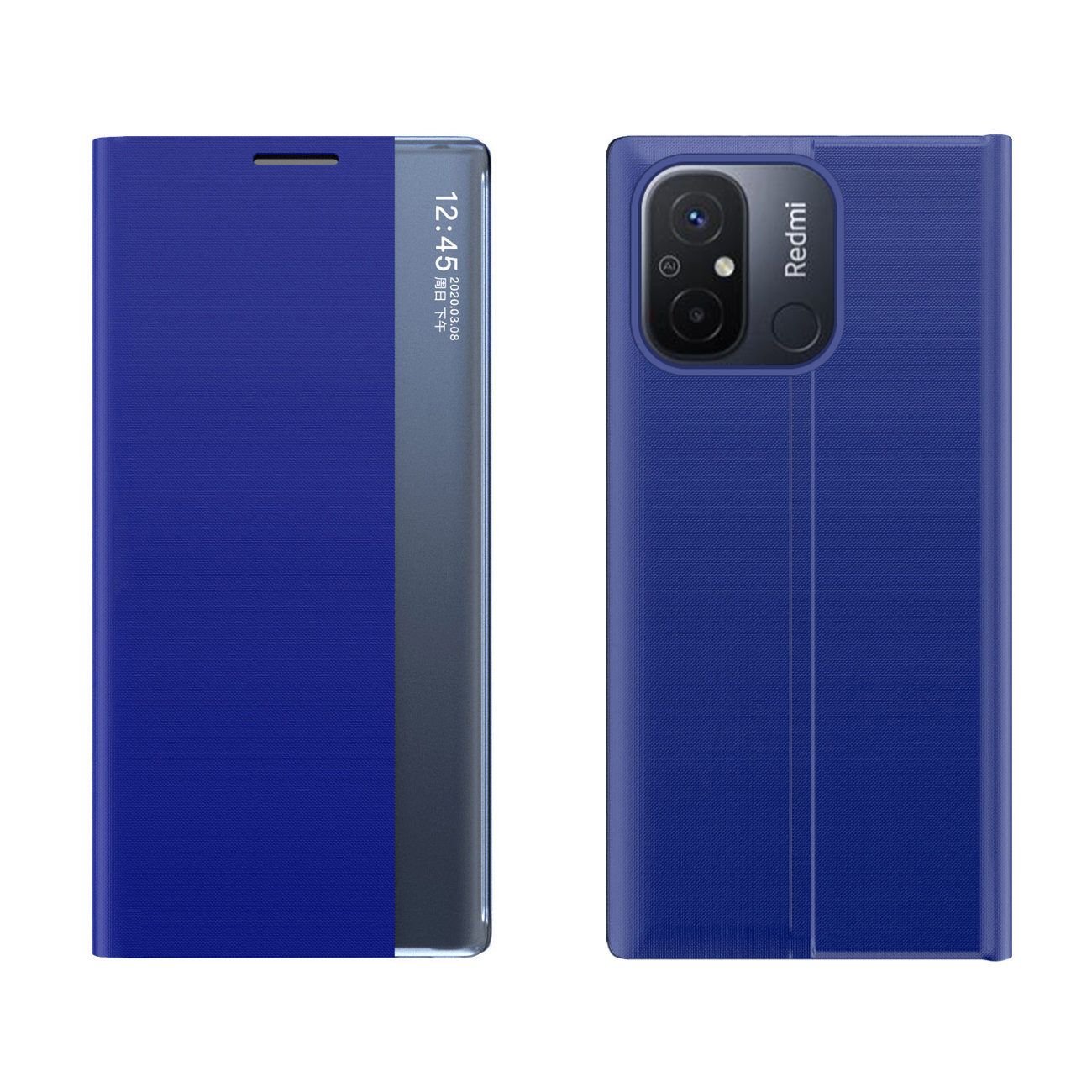 Pokrowiec New Sleep Case niebieski Xiaomi Poco C55