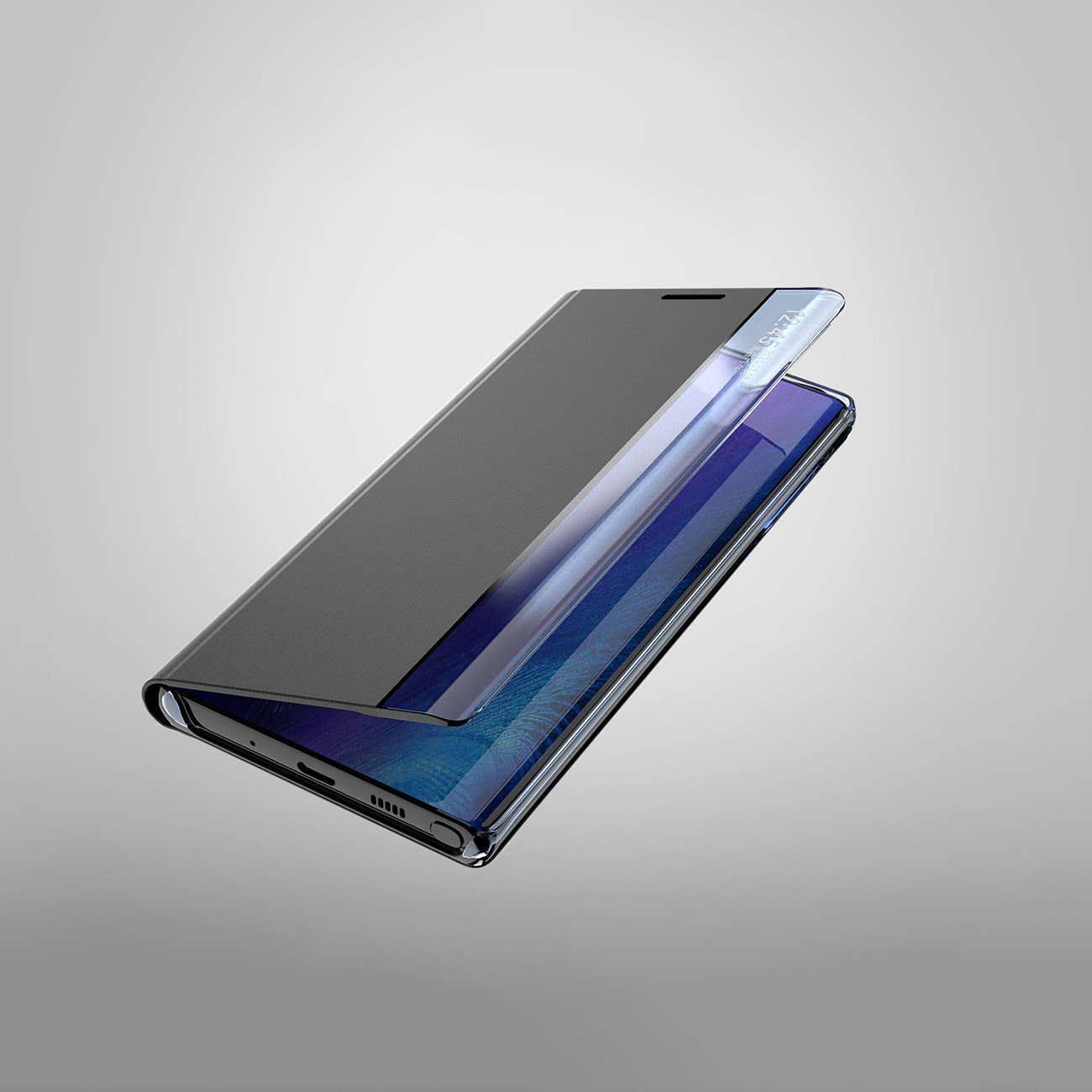 Pokrowiec New Sleep Case niebieski Xiaomi Poco C55 / 5