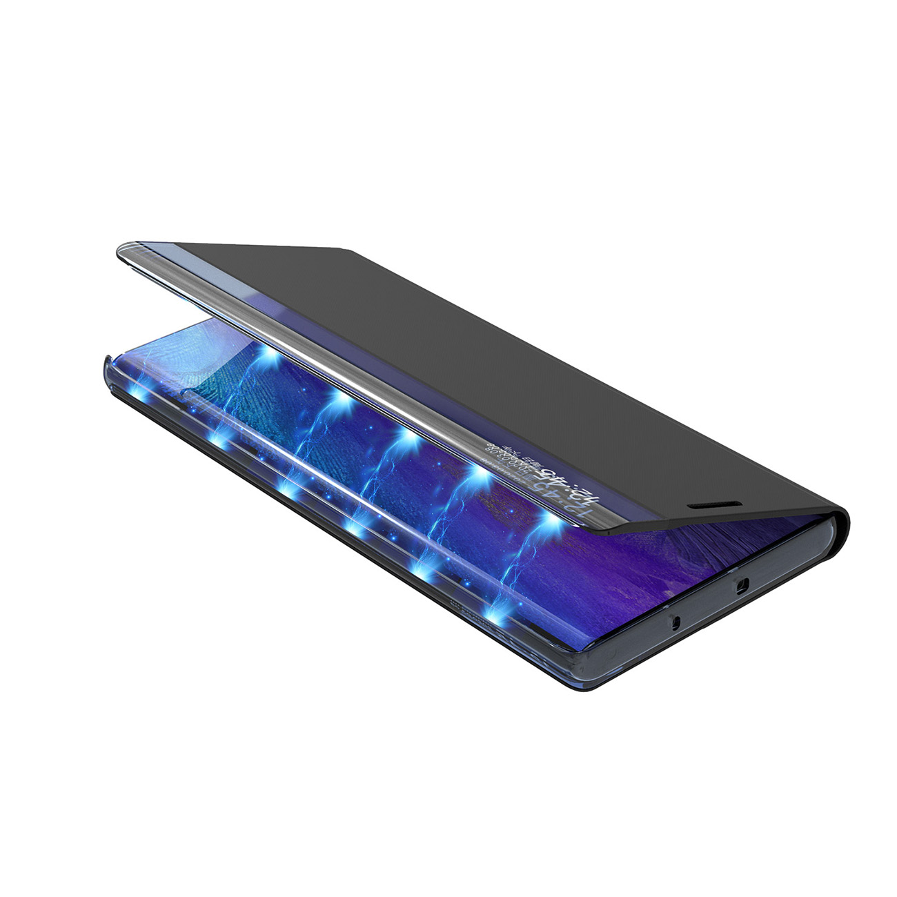 Pokrowiec New Sleep Case niebieski Xiaomi Poco C55 / 6