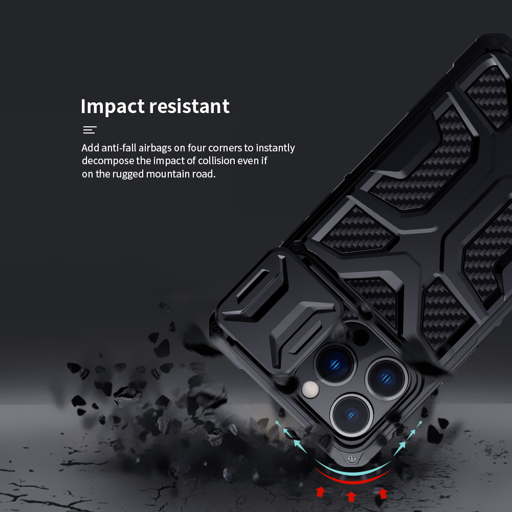 Pokrowiec Nillkin Adventurer czarny Apple iPhone 13 Pro / 10