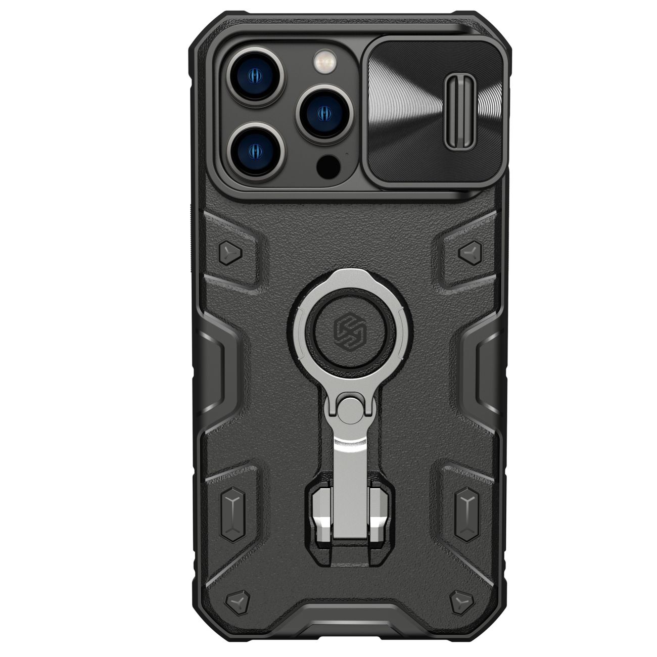 Pokrowiec Nillkin CamShield Armor Pro czarny Apple iPhone 14 Pro Max