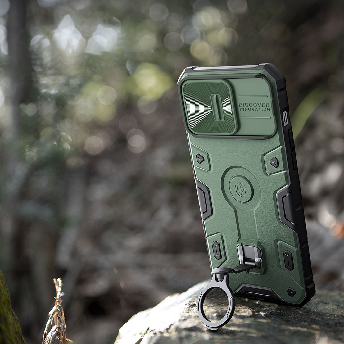 Pokrowiec Nillkin CamShield Armor Pro niebieski Apple iPhone 14 Pro / 10