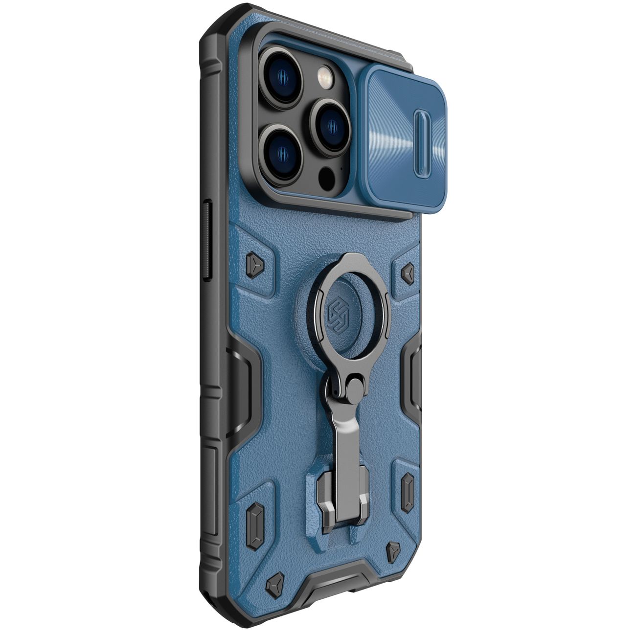 Pokrowiec Nillkin CamShield Armor Pro niebieski Apple iPhone 14 Pro / 6