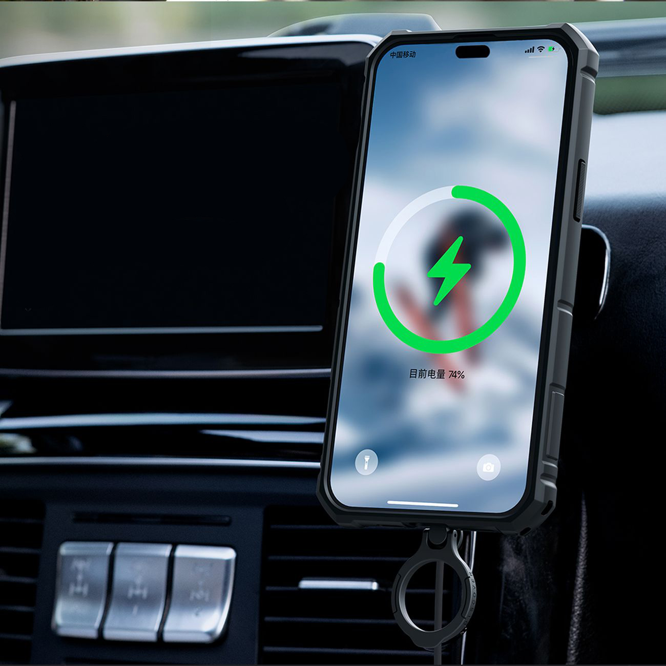 Pokrowiec Nillkin CamShield Armor Pro niebieski Apple iPhone 14 Pro / 12