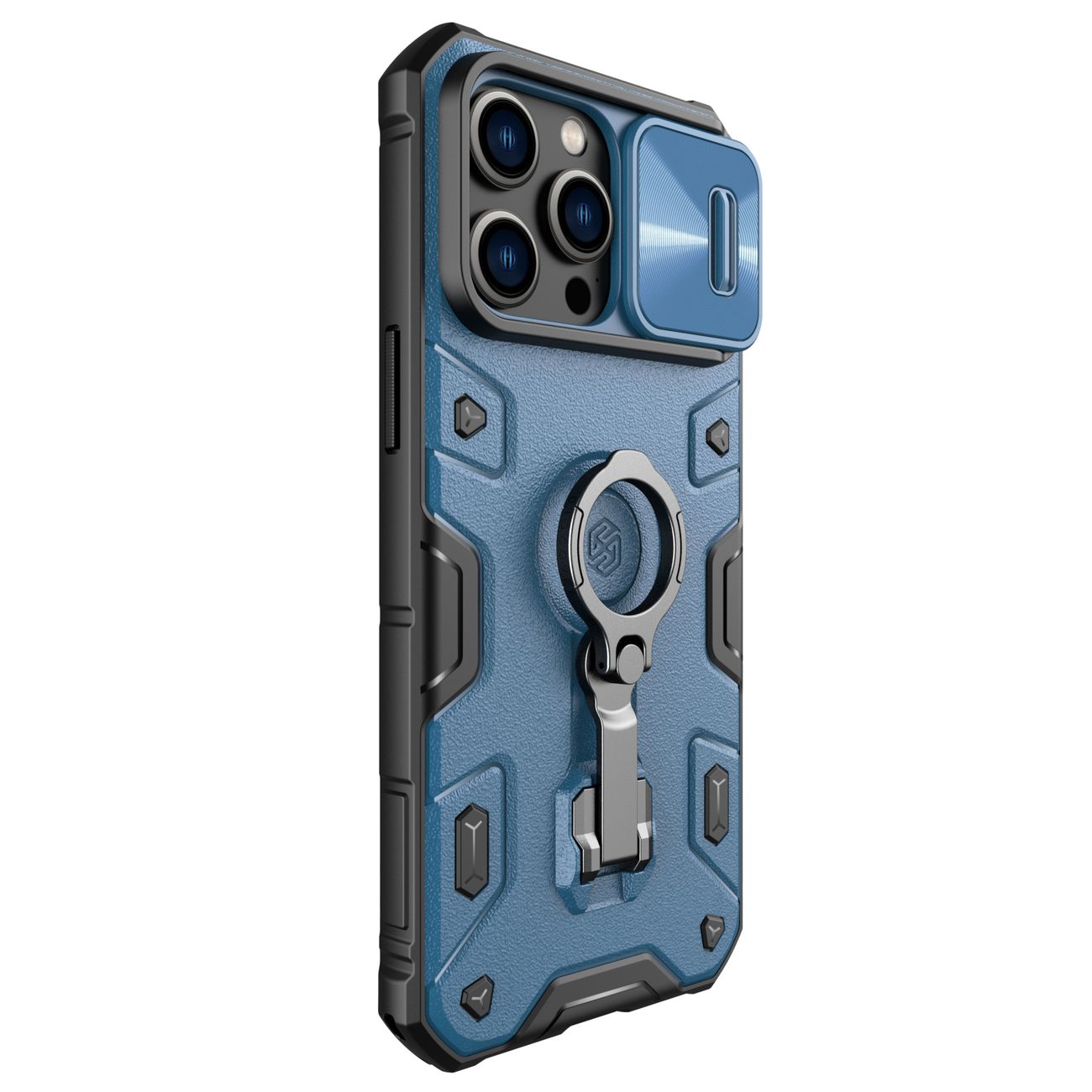 Pokrowiec Nillkin CamShield Armor Pro niebieski Apple iPhone 14 Pro Max / 3