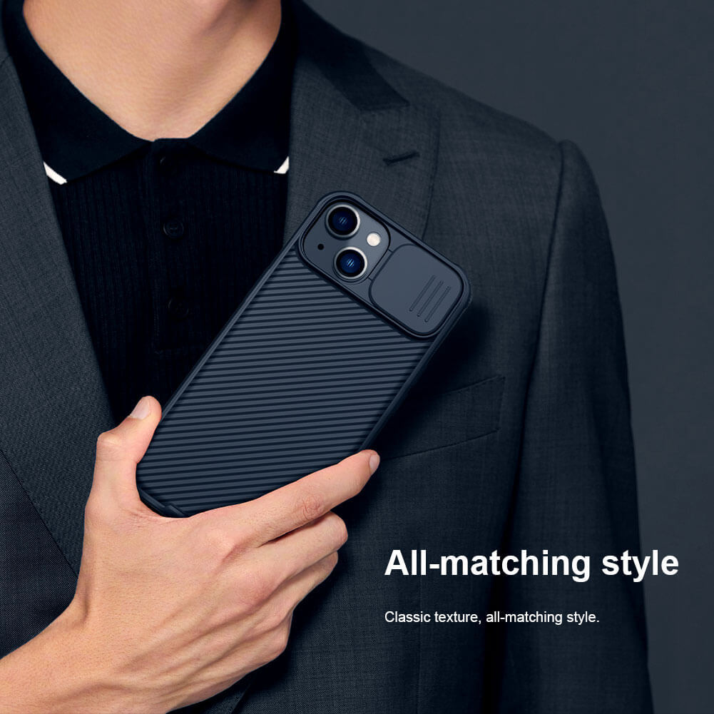 Pokrowiec Nillkin Camshield Pro czarny Apple iPhone 13 / 12