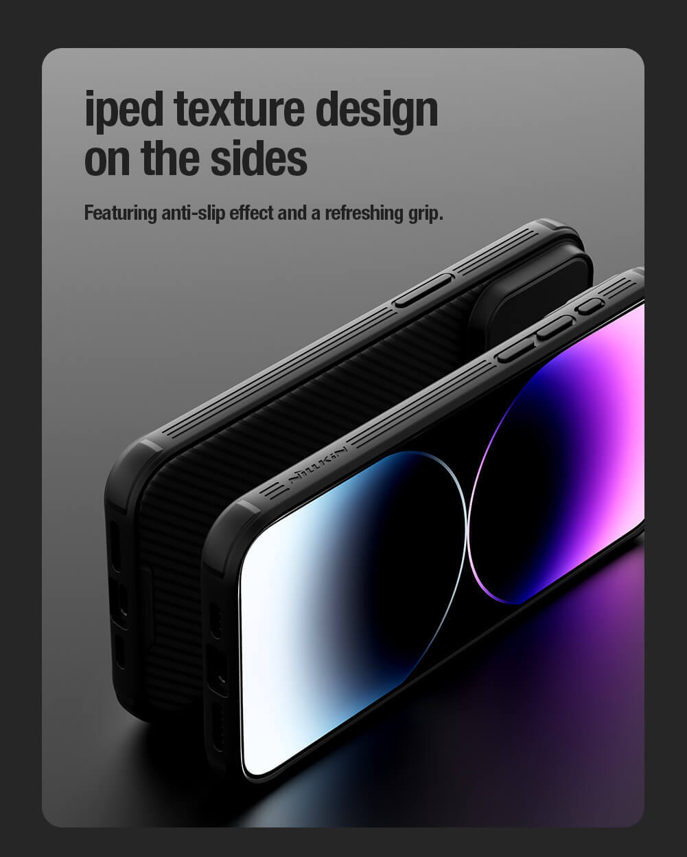 Pokrowiec Nillkin Camshield Pro czarny Apple iPhone 15 Pro Max / 10