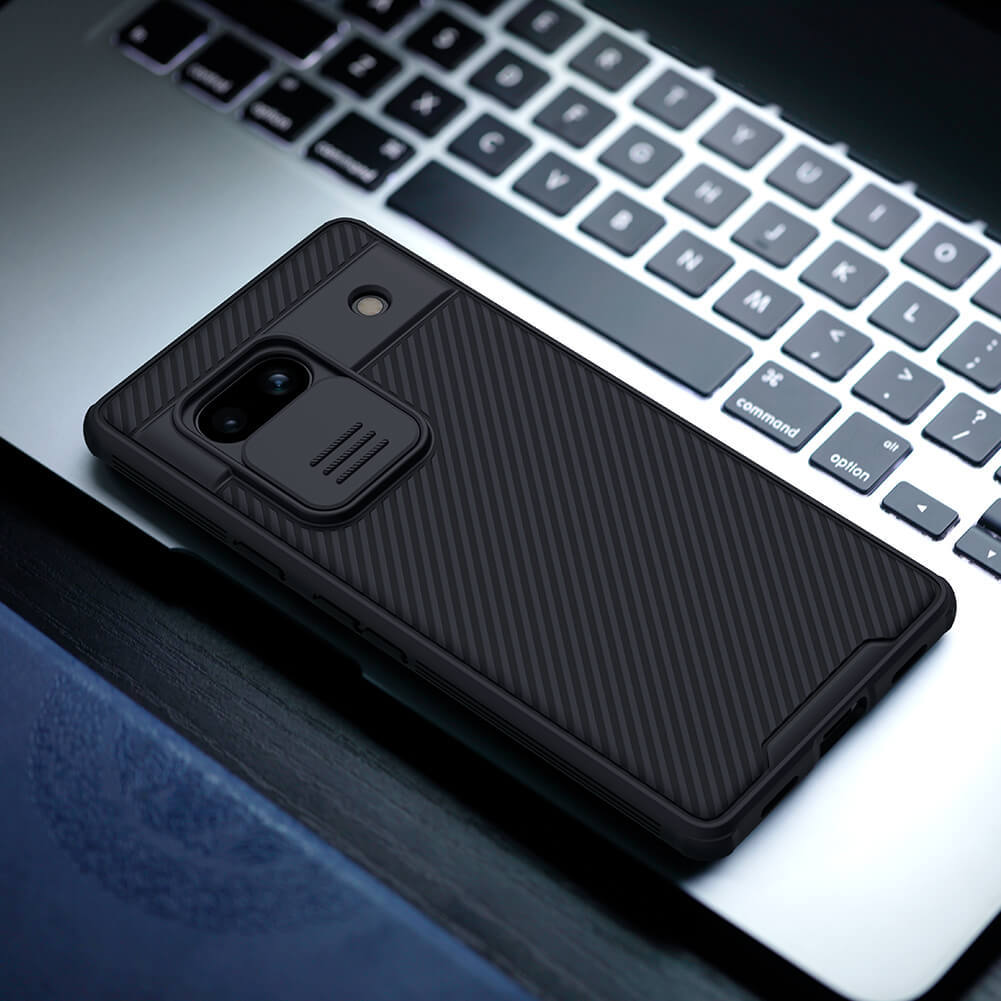 Pokrowiec Nillkin Camshield Pro czarny Google Pixel 7A / 12