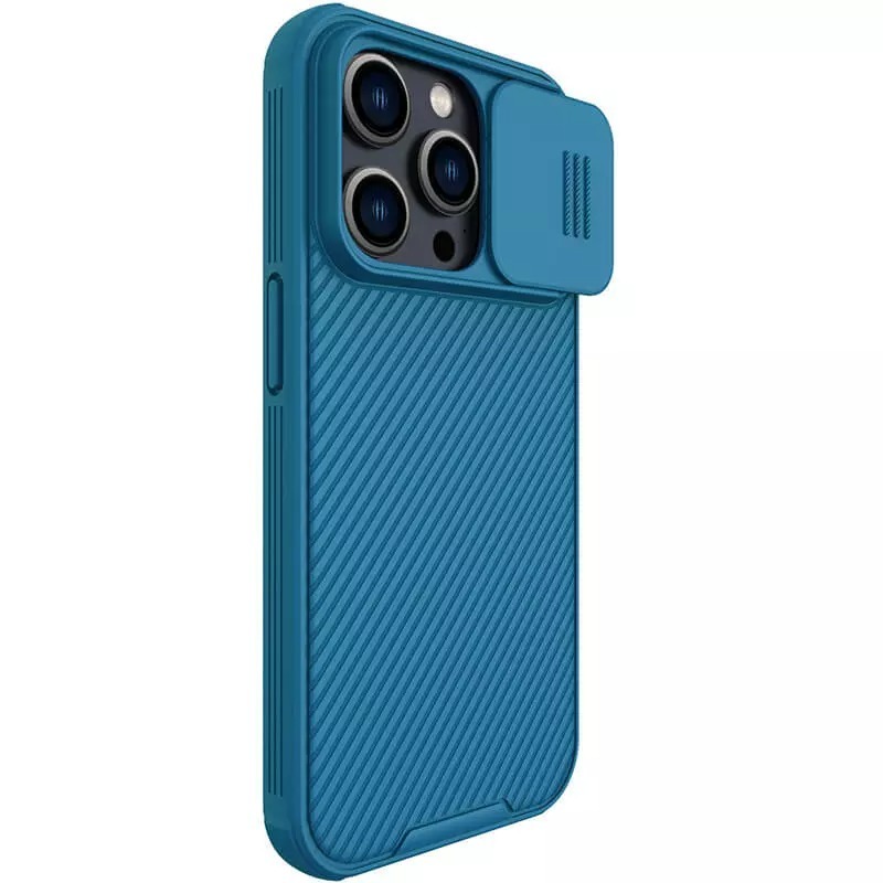 Pokrowiec Nillkin Camshield Pro niebieski Apple iPhone 14 Pro Max / 5