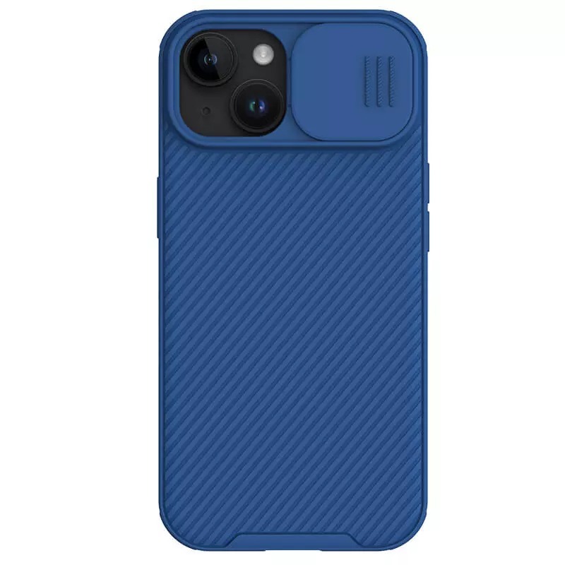 Pokrowiec Nillkin Camshield Pro niebieski Apple iPhone 15
