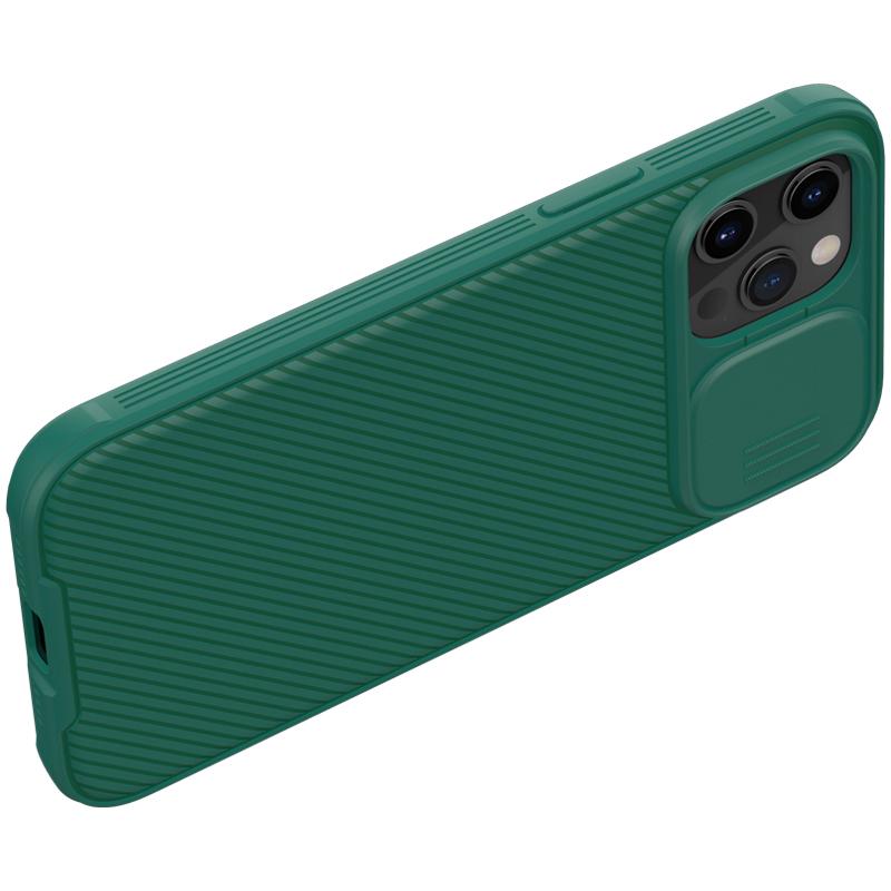 Pokrowiec Nillkin Camshield Pro zielony Apple iPhone 12 Mini / 3