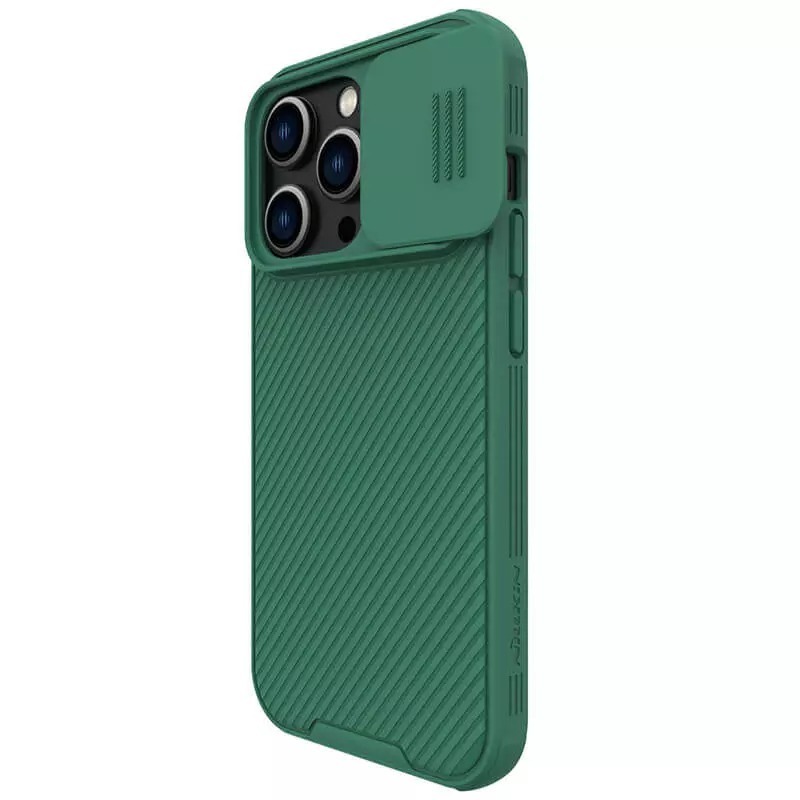 Pokrowiec Nillkin Camshield Pro zielony Apple iPhone 14 Pro Max / 5