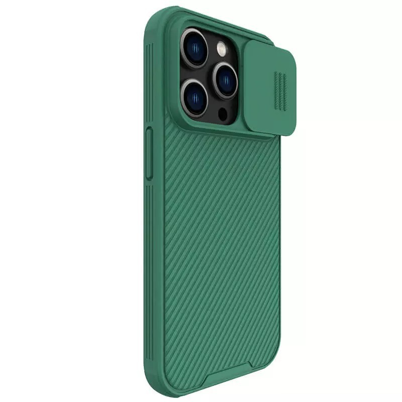 Pokrowiec Nillkin Camshield Pro zielony Apple iPhone 14 Pro / 5