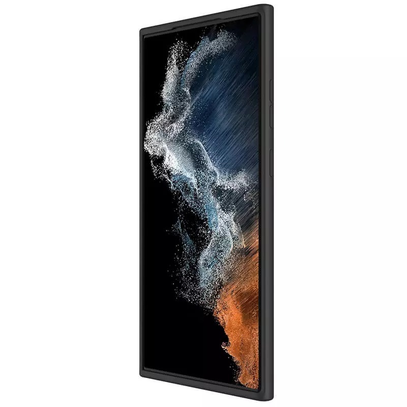 Pokrowiec Nillkin CamShield Silky Silicone czarny Samsung Galaxy S23 Ultra / 5