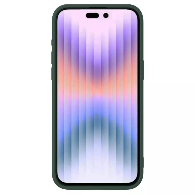 Pokrowiec Nillkin CamShield Silky Silicone zielony Apple iPhone 15 Pro Max / 2