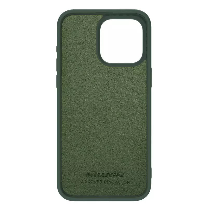 Pokrowiec Nillkin CamShield Silky Silicone zielony Apple iPhone 15 Pro Max / 3