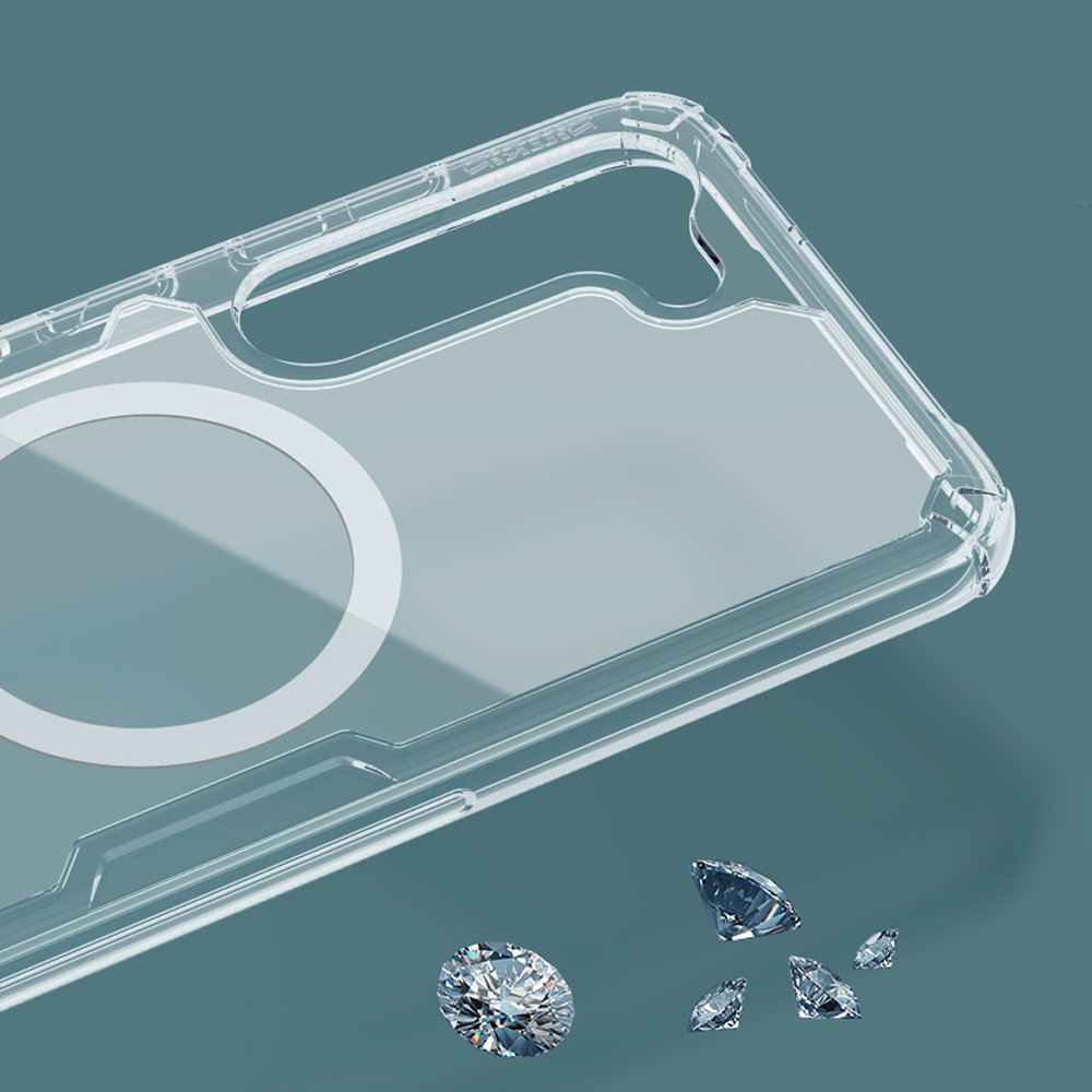 Pokrowiec Nillkin Nature Pro Magnetic Case MagSafe bia�y Samsung Galaxy S23 / 11