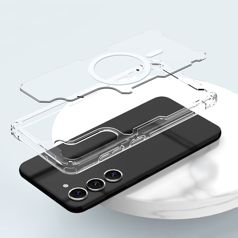 Pokrowiec Nillkin Nature Pro Magnetic Case MagSafe biały Samsung Galaxy S23 Plus / 12 Pokrowiec Nillkin Nature Pro Magnetic Case MagSafe biały Samsung Galaxy S23 Plus / 12