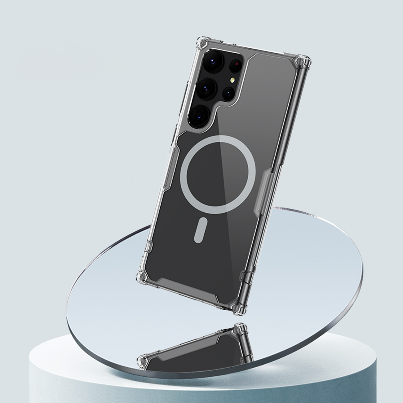 Pokrowiec Nillkin Nature Pro Magnetic Case MagSafe bia�y Samsung Galaxy S23 Ultra / 7