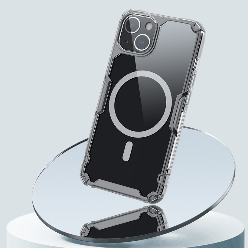 Pokrowiec Nillkin Nature Pro Magnetic Case MagSafe przeźroczysty Apple iPhone 13 / 9 Pokrowiec Nillkin Nature Pro Magnetic Case MagSafe przeźroczysty Apple iPhone 13 / 9