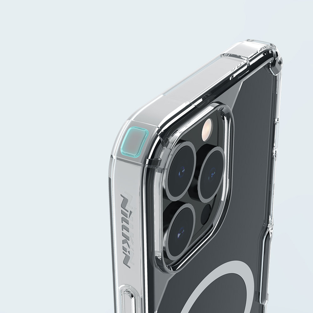 Pokrowiec Nillkin Nature Pro Magnetic Case MagSafe przeroczysty Apple iPhone 13 Pro Max / 10