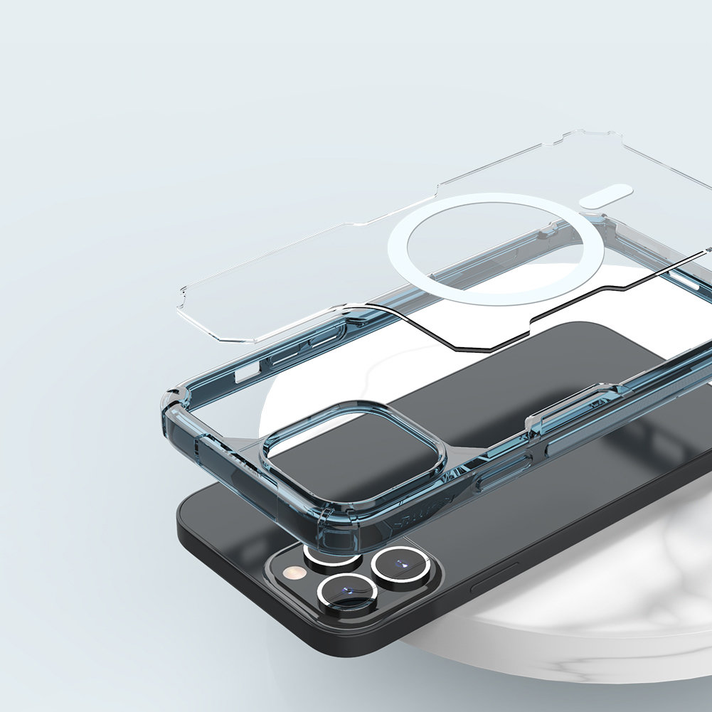 Pokrowiec Nillkin Nature Pro Magnetic Case MagSafe przeroczysty Apple iPhone 13 Pro Max / 8