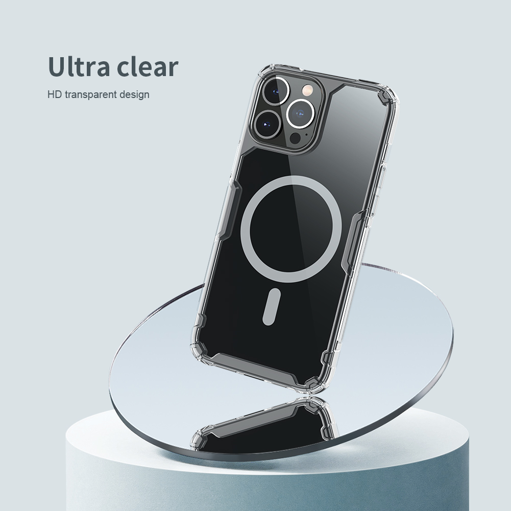 Pokrowiec Nillkin Nature Pro Magnetic prze�roczysty Apple iPhone 13 Pro Max / 6