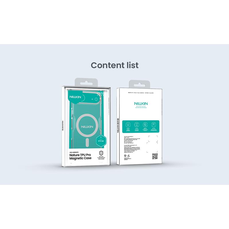 Pokrowiec Nillkin Nature prze�roczysty Apple iPhone 17 Air / 5