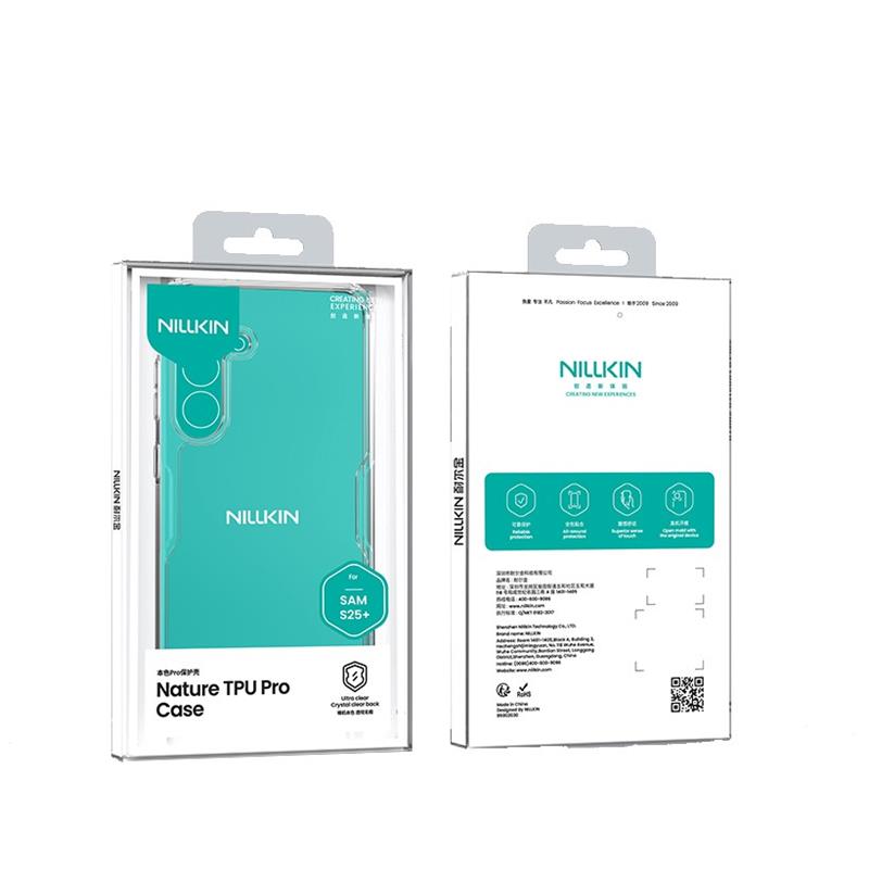 Pokrowiec Nillkin Nature przeźroczysty Samsung Galaxy S25 Plus / 6 Pokrowiec Nillkin Nature przeźroczysty Samsung Galaxy S25 Plus / 6