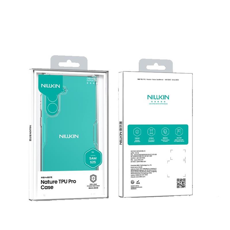 Pokrowiec Nillkin Nature przeźroczysty Samsung Galaxy S25 / 6 Pokrowiec Nillkin Nature przeźroczysty Samsung Galaxy S25 / 6