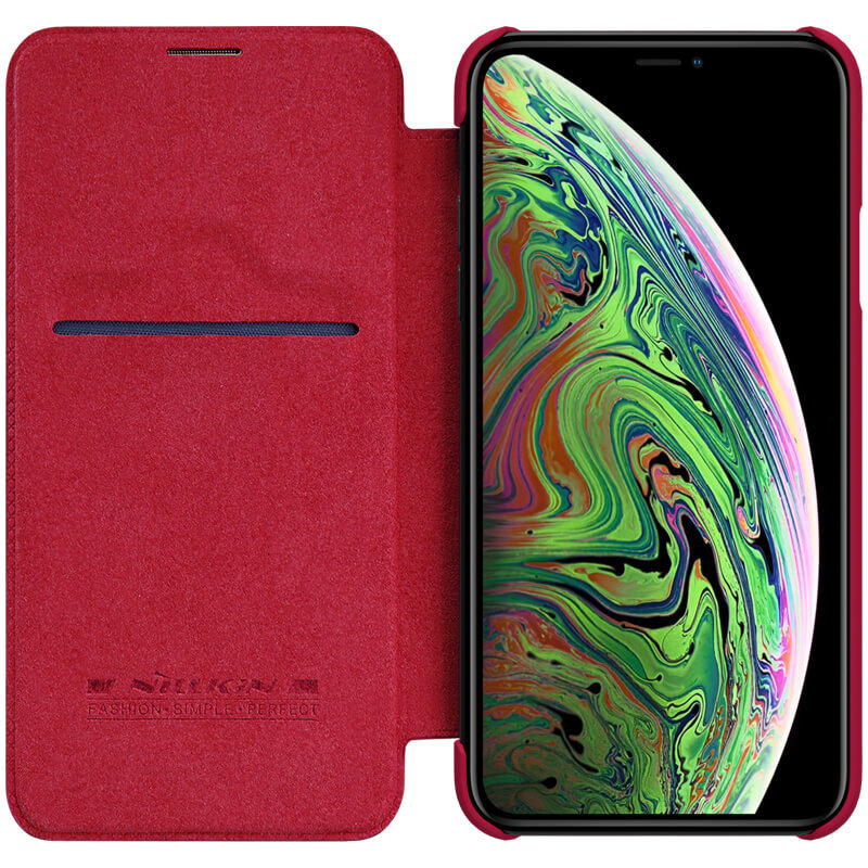 Pokrowiec Nillkin Qin skórzany biały Apple iPhone 11 Pro Max / 9 Pokrowiec Nillkin Qin skórzany biały Apple iPhone 11 Pro Max / 9